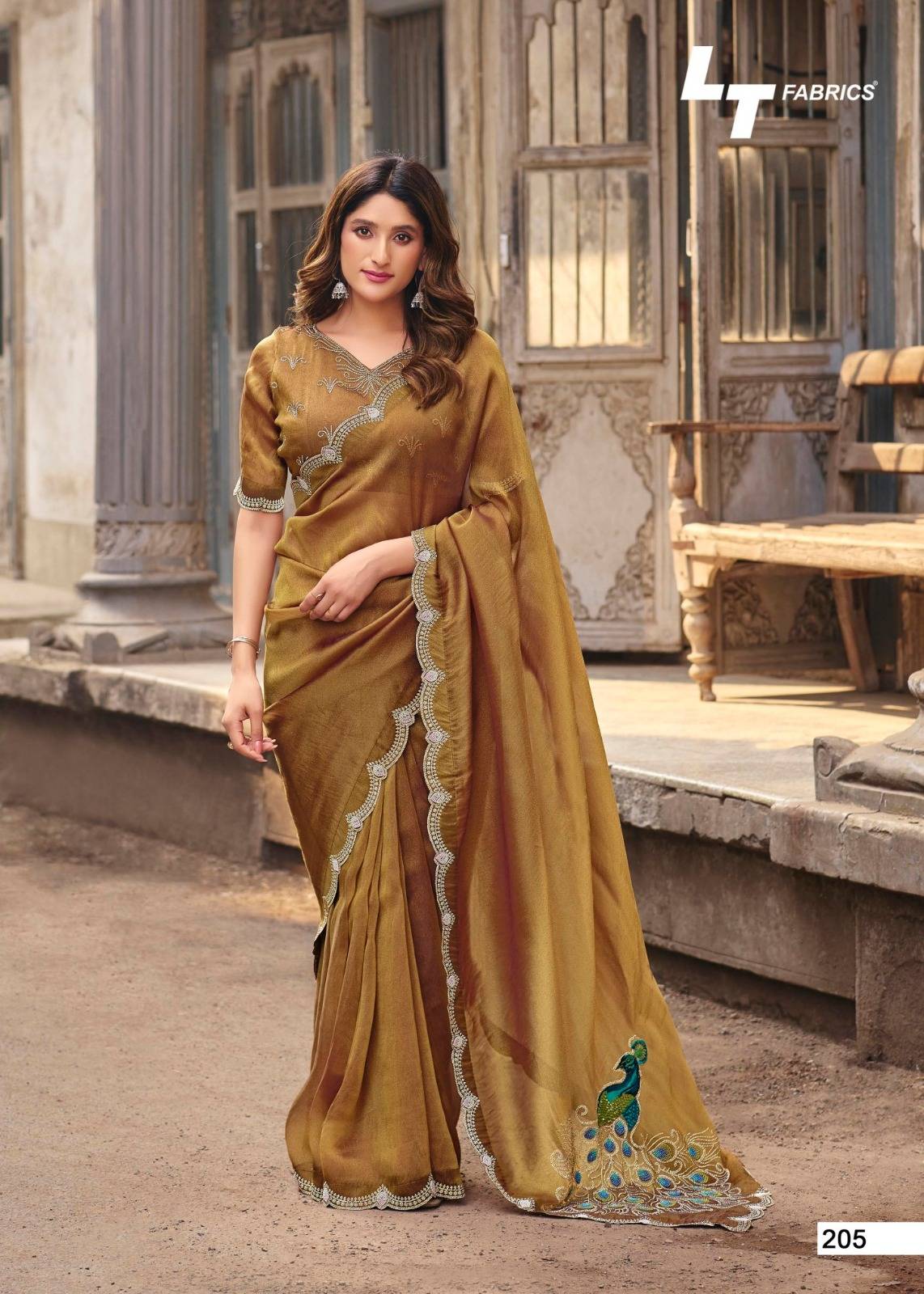 JIMMY VOL-02 By LT Fabrics 201 To 206 Series Indian Traditional Wear Collection Beautiful Stylish Fancy Colorful Party Wear FANCY Silk Sarees At Wholesale Price